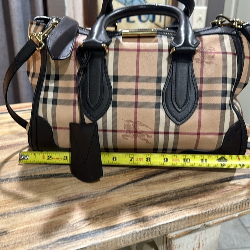 BURBERRY HAYMARKET GLADSTONE TOTE - Picture 10 of 16